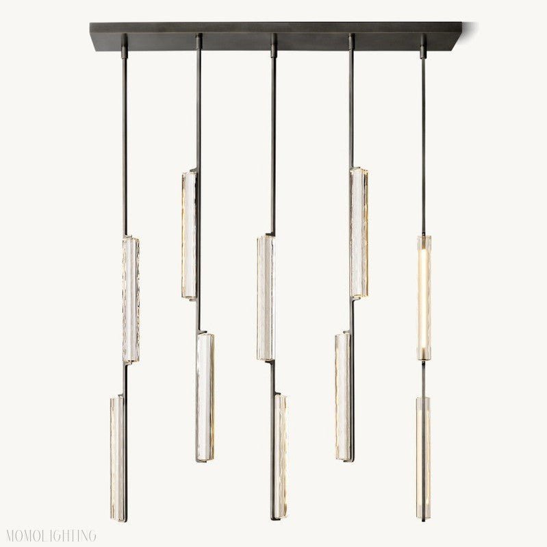 Audon Linear Chandelier 54"-Nobipets