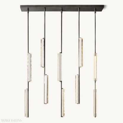 Audon Linear Chandelier 54"-Nobipets