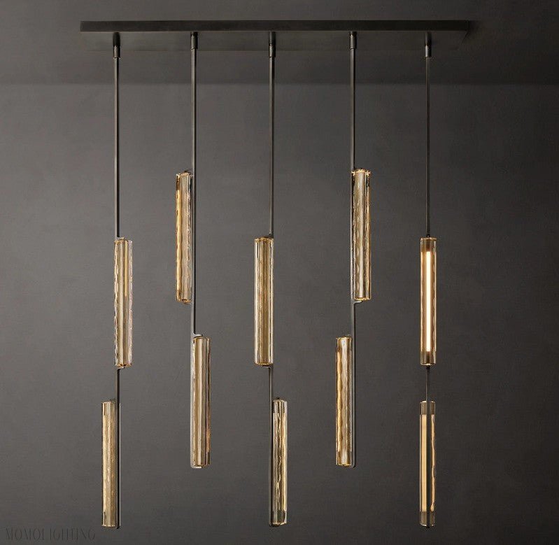 Audon Linear Chandelier 54"-Nobipets