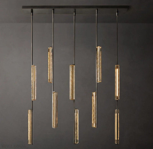 Audon Linear Chandelier 54"-Nobipets