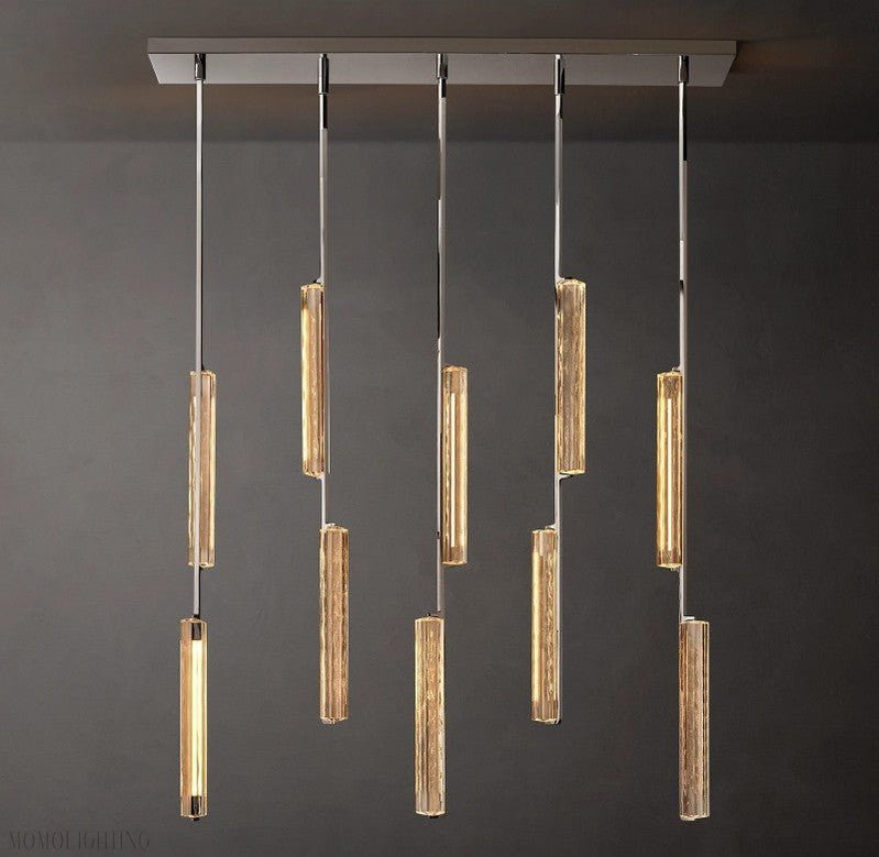 Audon Linear Chandelier 54"-Nobipets