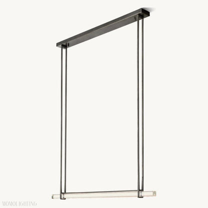 Audon Single Bar Linear Chandelier 60"-Nobipets