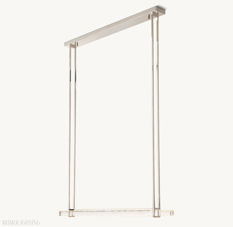 Audon Single Bar Linear Chandelier 60"-Nobipets