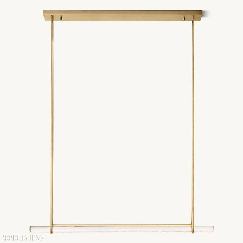 Audon Single Bar Linear Chandelier 60"-Nobipets