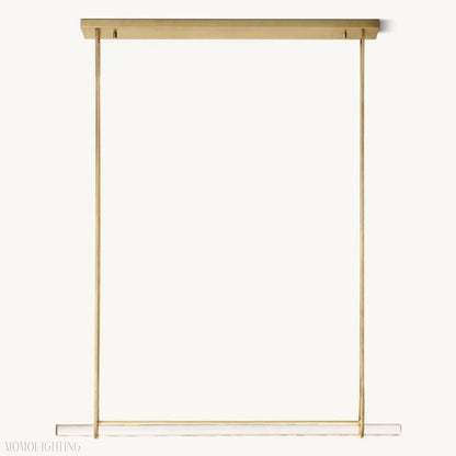 Audon Single Bar Linear Chandelier 60"-Nobipets