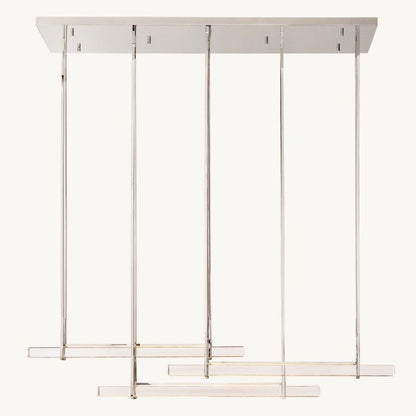 Audubon Triple Bar Linear Chandelier