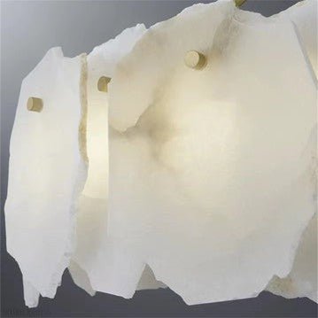 August Marble Modern Snowflake Chandelier-Nobipets