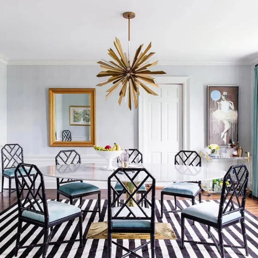 Axel Crystal Sputnik Chandelier-Nobipets