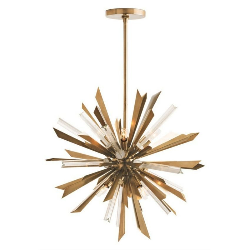 Axel Crystal Sputnik Chandelier-Nobipets