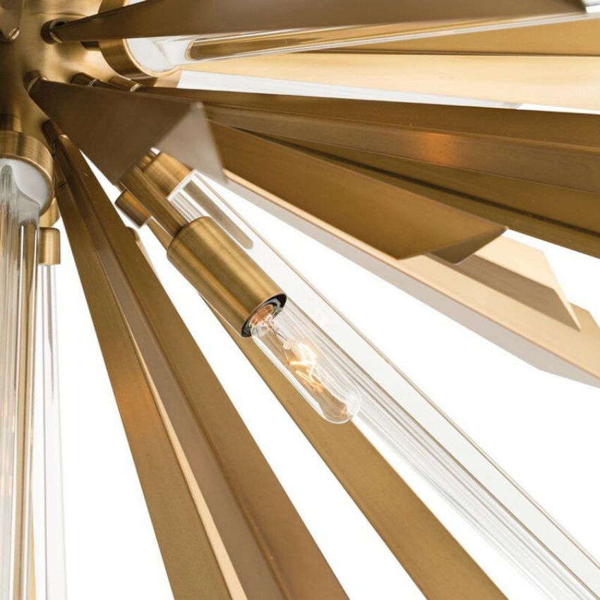 Axel Crystal Sputnik Chandelier-Nobipets