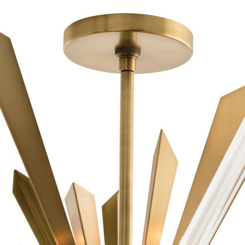 Axel Crystal Sputnik Chandelier-Nobipets
