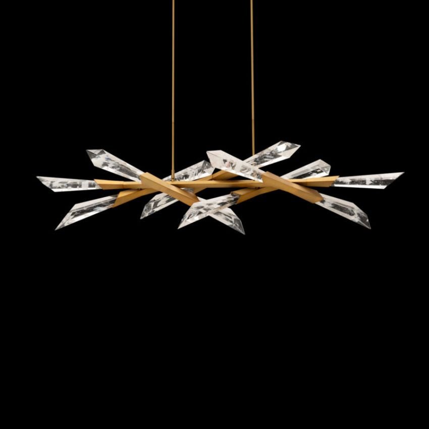 Axel Linear Chandelier 60"-Nobipets
