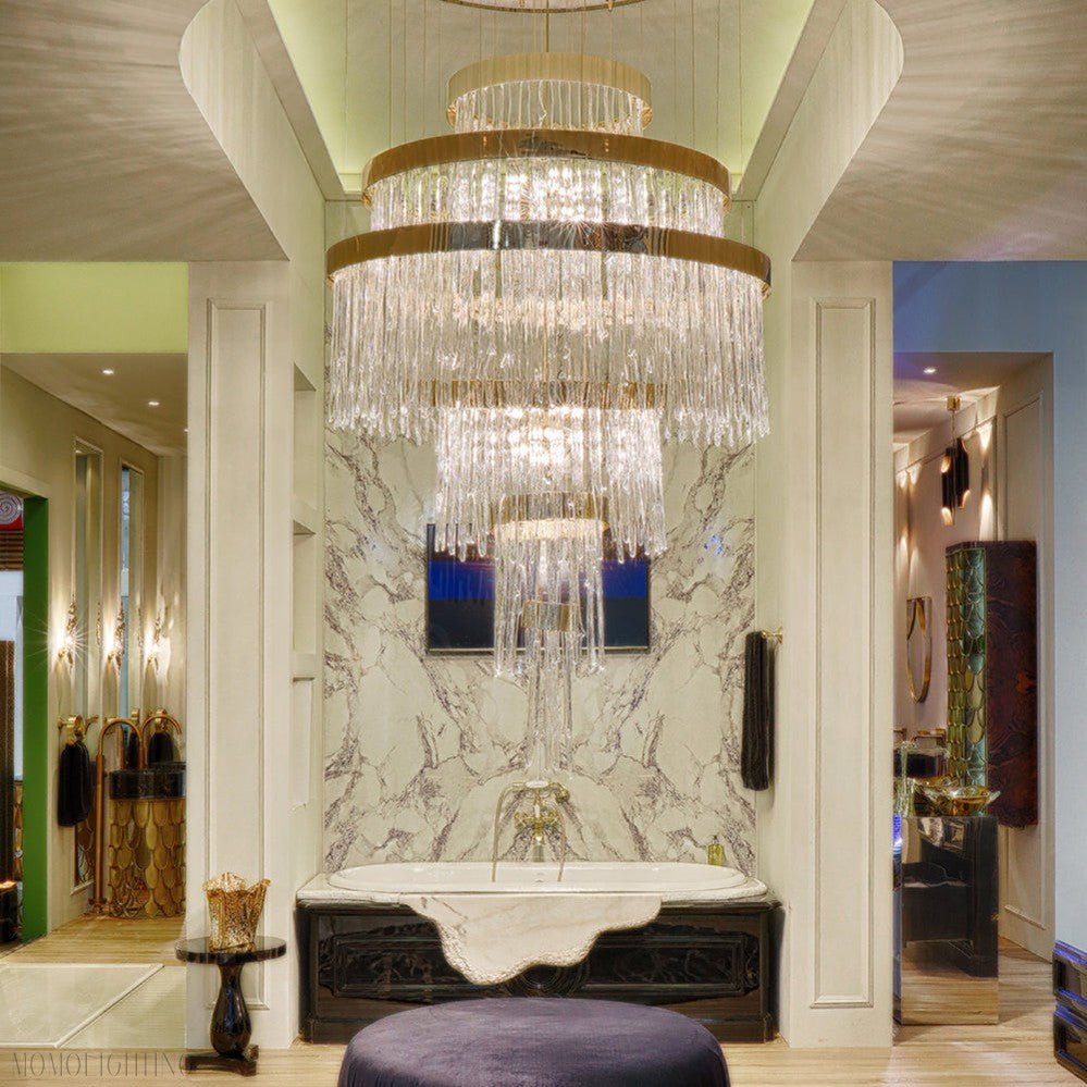 Babel 50 Light Crystal Modern Chandelier-Nobipets