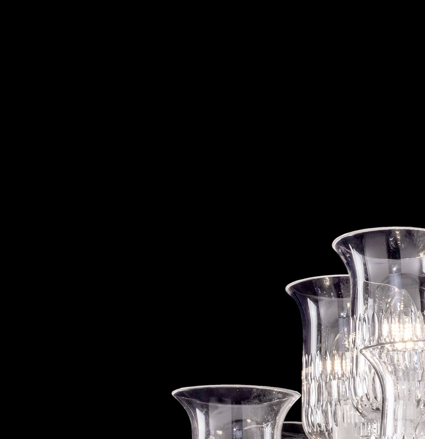 Baccarat Crystal Cups Chandelier For Living Room-Nobipets