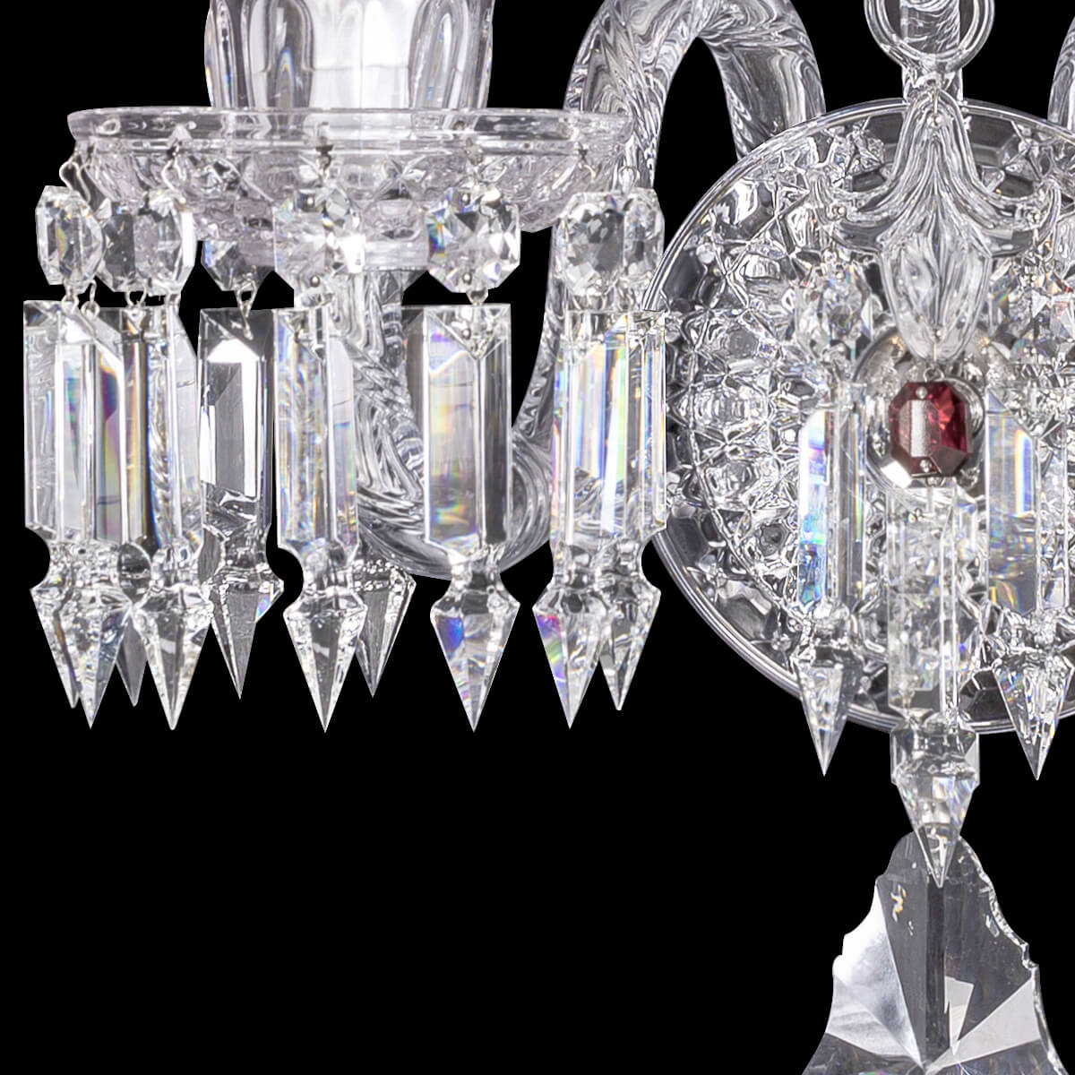 Baccarat Crystal Cups Chandelier For Living Room-Nobipets