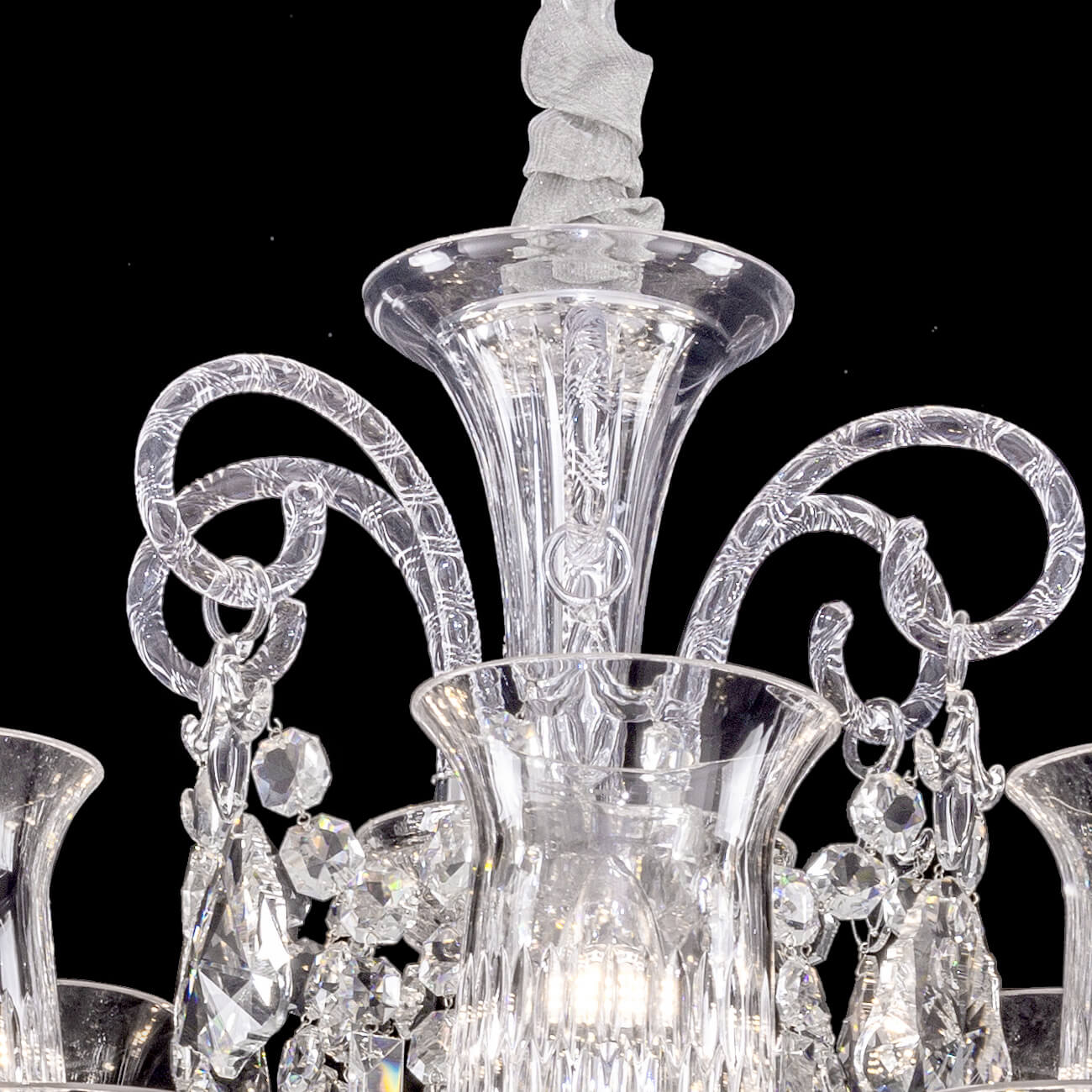 Baccarat Crystal Cups Chandelier For Living Room-Nobipets
