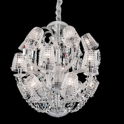 Baccarat Le Roi Soleil Crystal Chandelier-Nobipets