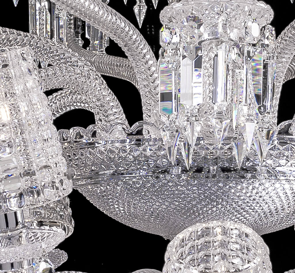Baccarat Le Roi Soleil Crystal Chandelier-Nobipets