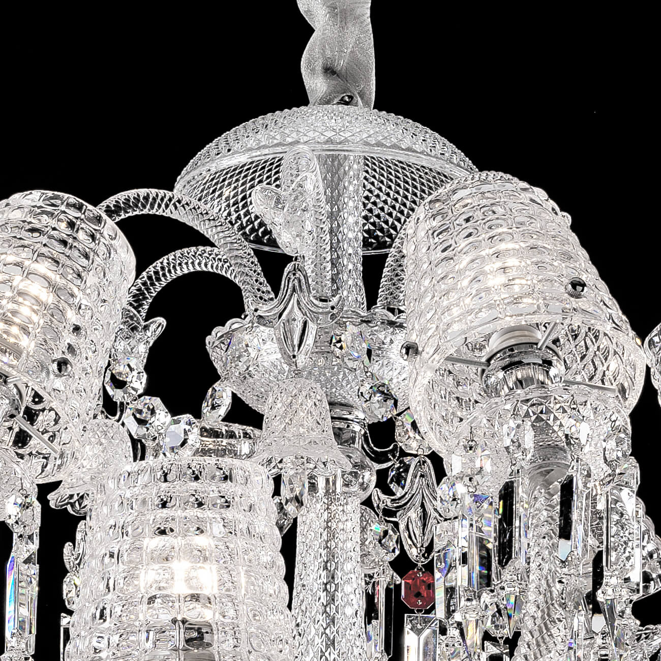 Baccarat Le Roi Soleil Crystal Chandelier-Nobipets
