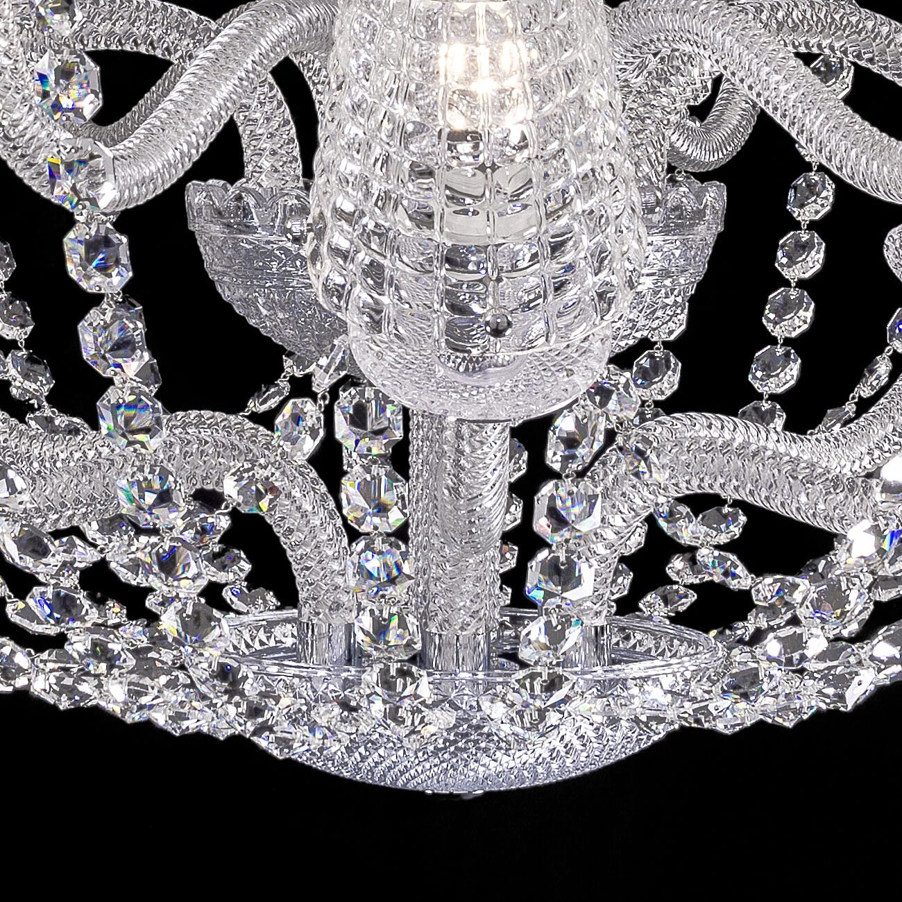 Baccarat Le Roi Soleil Crystal Chandelier-Nobipets