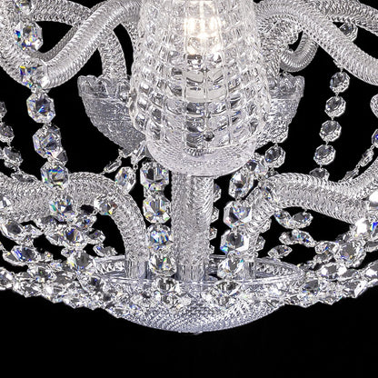 Baccarat Le Roi Soleil Crystal Chandelier-Nobipets