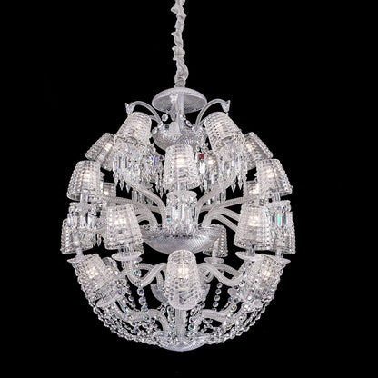 Baccarat Le Roi Soleil Crystal Chandelier-Nobipets