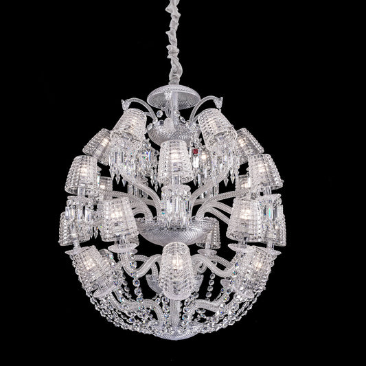 Baccarat Le Roi Soleil Crystal Chandelier-Nobipets