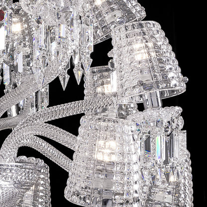 Baccarat Le Roi Soleil Crystal Chandelier-Nobipets