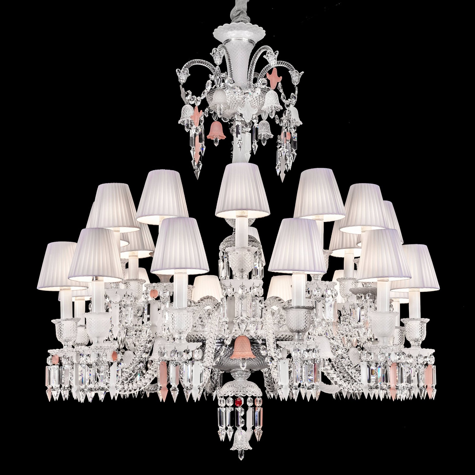 Baccarat Short Neck Zenith Crystal Chandelier-Nobipets