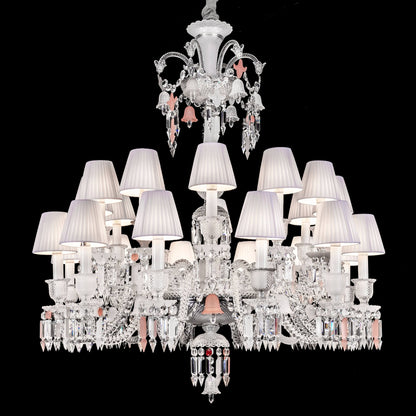 Baccarat Short Neck Zenith Crystal Chandelier-Nobipets