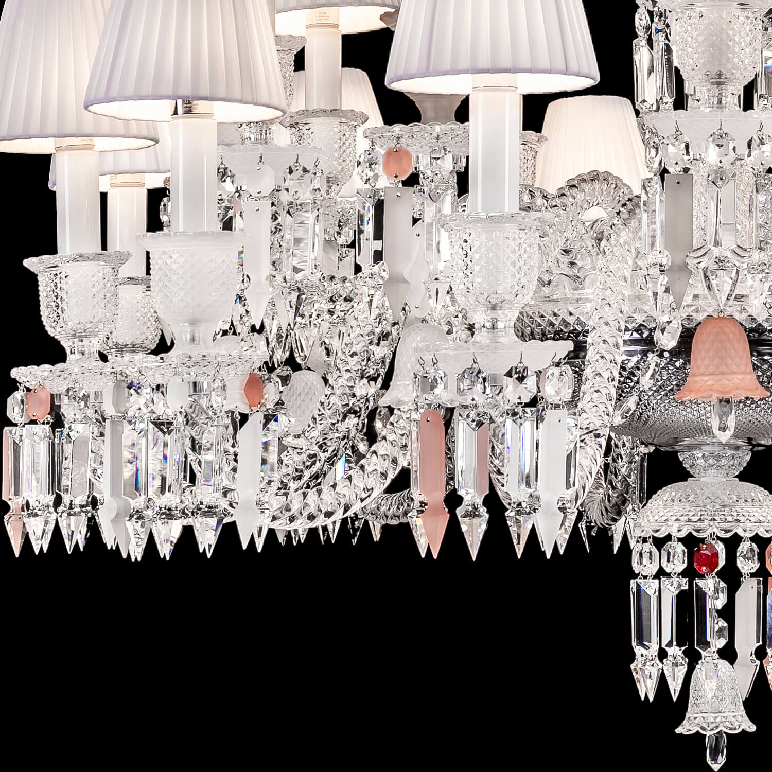 Baccarat Short Neck Zenith Crystal Chandelier-Nobipets