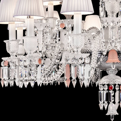 Baccarat Short Neck Zenith Crystal Chandelier-Nobipets