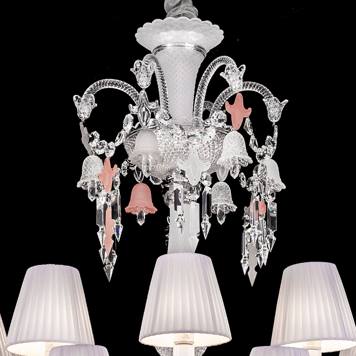 Baccarat Short Neck Zenith Crystal Chandelier-Nobipets
