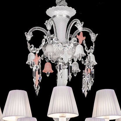 Baccarat Short Neck Zenith Crystal Chandelier-Nobipets