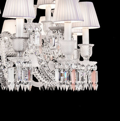 Baccarat Short Neck Zenith Crystal Chandelier-Nobipets
