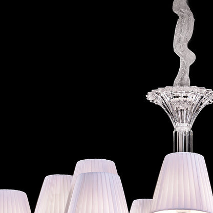 Baccarat short Zenith Crystal Chandelier-Nobipets