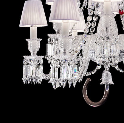Baccarat Style Marie Coquine Crystal Chandelier-Nobipets