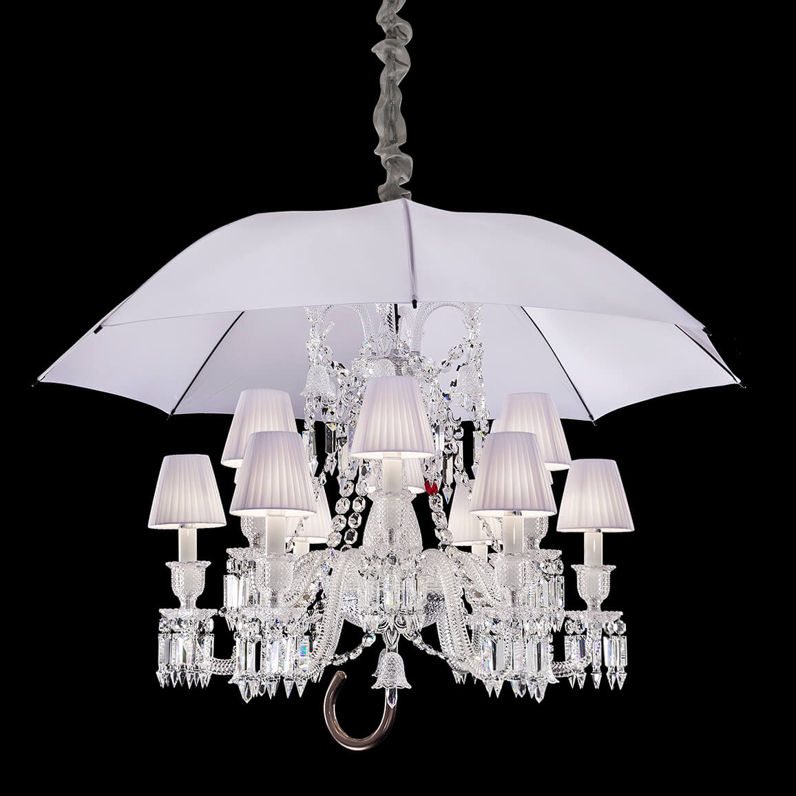 Baccarat Style Marie Coquine Crystal Chandelier-Nobipets
