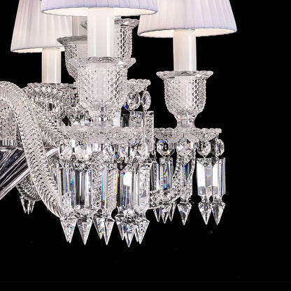 Baccarat Style Zenith Luxury Crystal Chandelier-Nobipets