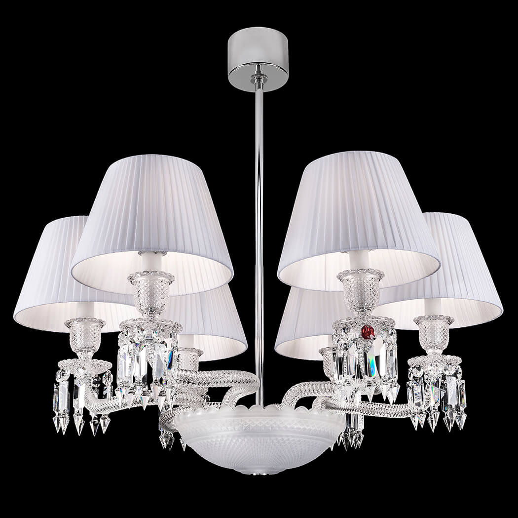 Baccarat Tourbillon Crystal Chandelier-Nobipets