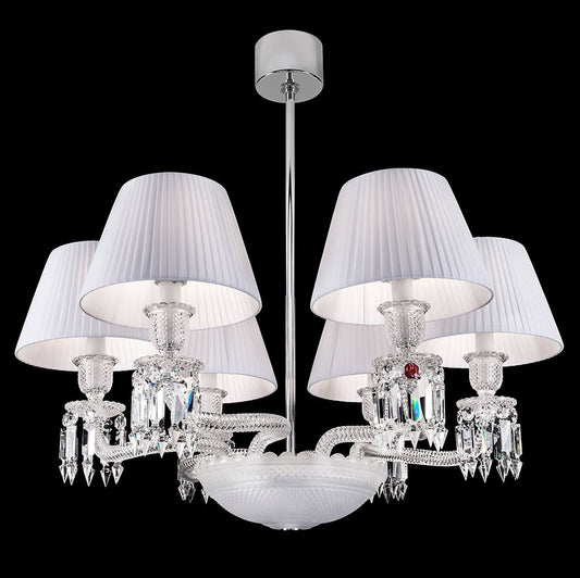 Baccarat Tourbillon Crystal Chandelier-Nobipets