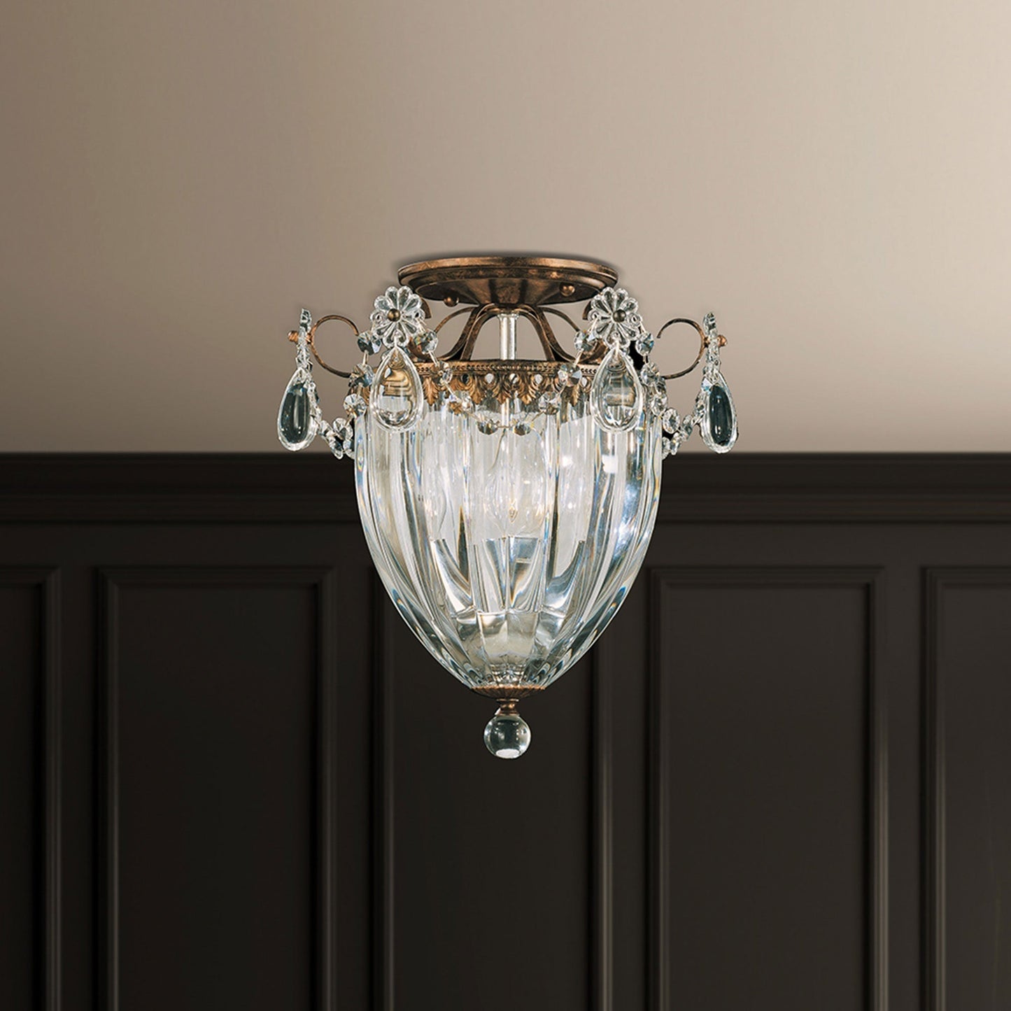 Bagatelle 3-Light Close-to-Ceiling