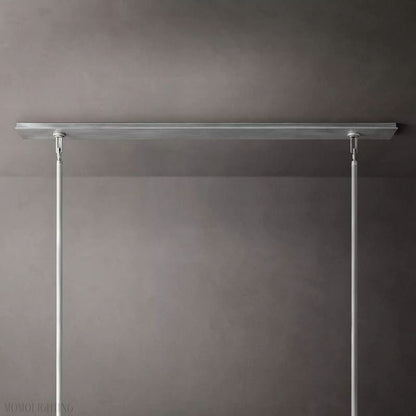 Beckmen Vintage Rectangle Chandelier-Nobipets