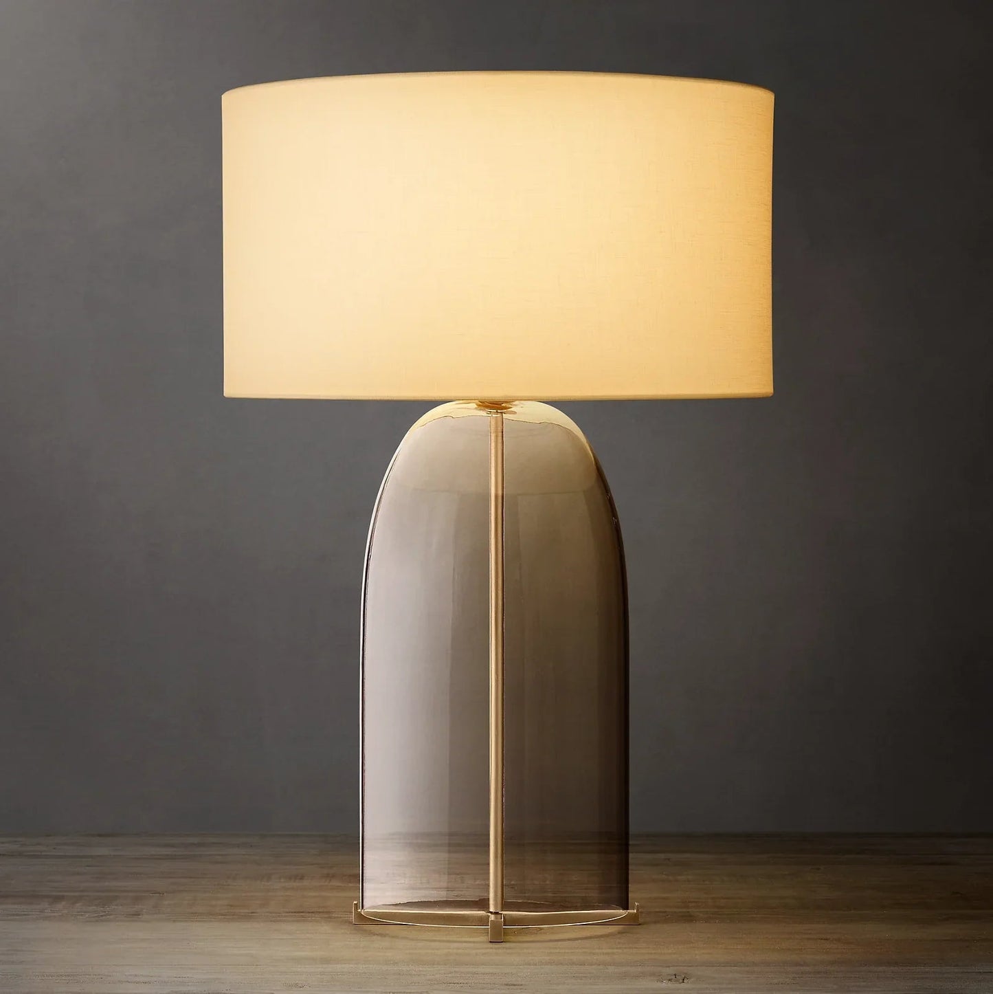 Bloom Clear Glass Table Lamp