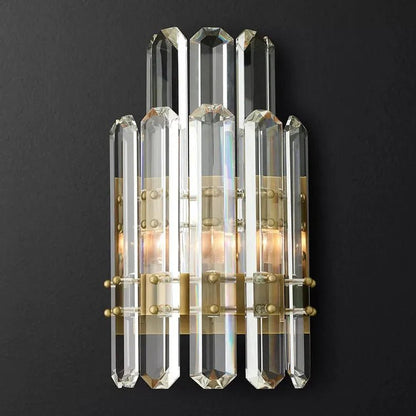 Bonning Crystal Wall Sconce 14"