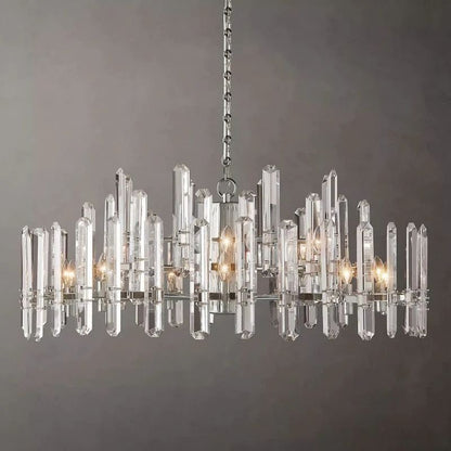 Bonning Prism Crystal Round Chandelier 48"