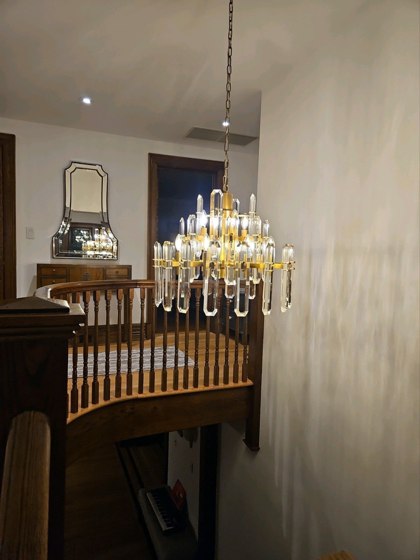 Bonnington Rectangular chandelier 54” 72"-Nobipets