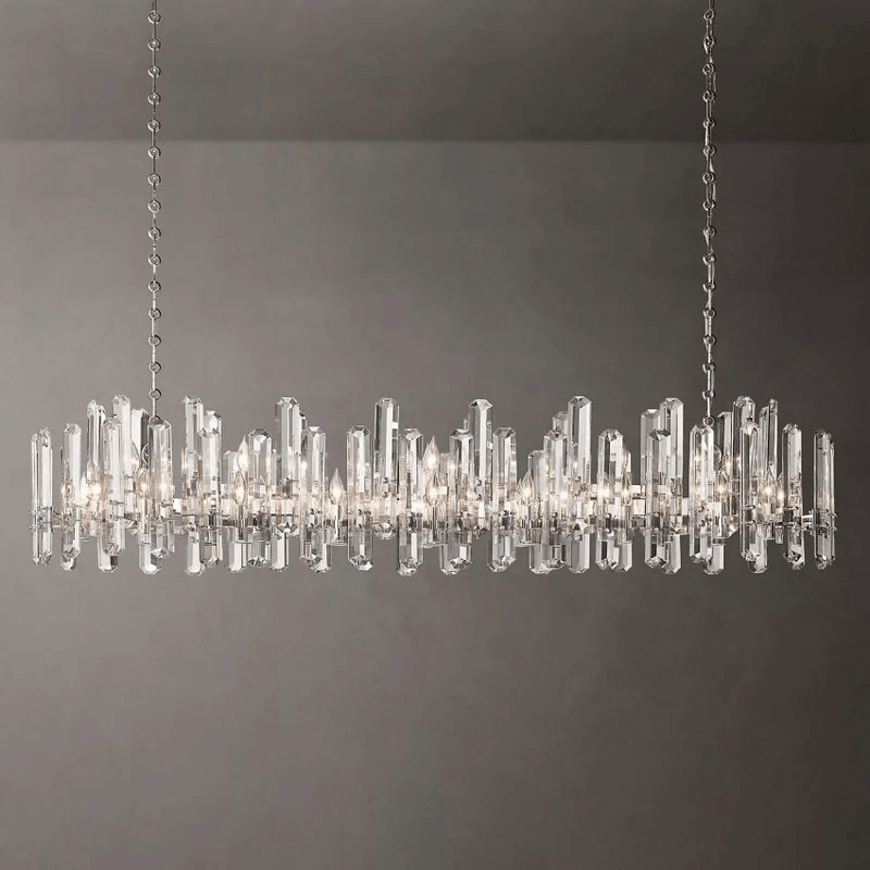 Bonnington Rectangular chandelier 54” 72"-Nobipets