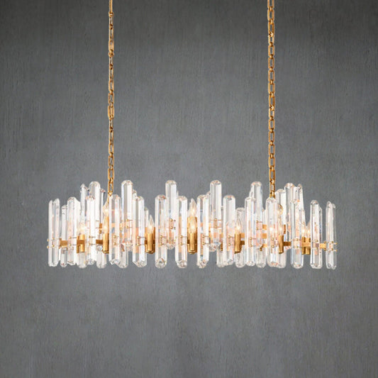 Bonnington Rectangular chandelier 54” 72"-Nobipets