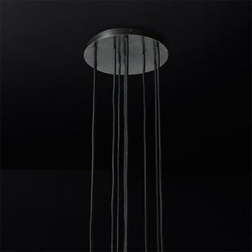 Boule Crystal Ball Cluster Chandelier 14"-Nobipets